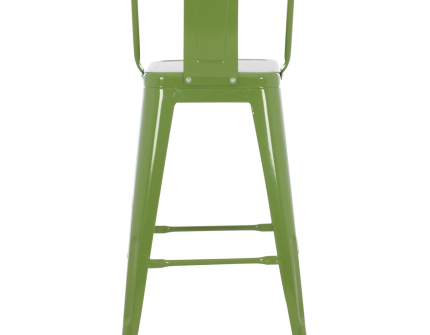 ΣΚΑΜΠΟ ΜΠΑΡ ΜΕΣΑΙΟΥ ΥΨΟΥΣ ΜΕΤΑΛΛΙΚΟ MELITA-PRO HM8574.53 LIGHT OLIVE GREEN 43x43x88Υεκ.