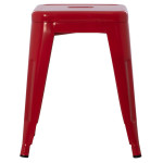 ΣΚΑΜΠΟ ΜΕΤΑΛΛΙΚΟ MELITA HM0096.44 ΣΕ ΚΟΚΚΙΝΟ ΧΡΩΜΑ 39x39x46Υεκ.