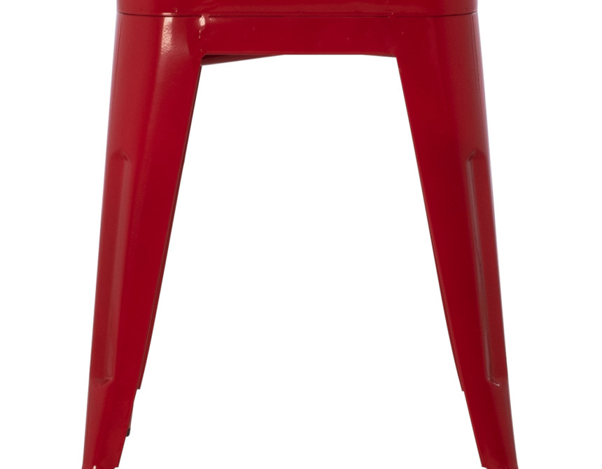 ΣΚΑΜΠΟ ΜΕΤΑΛΛΙΚΟ MELITA HM0096.44 ΣΕ ΚΟΚΚΙΝΟ ΧΡΩΜΑ 39x39x46Υεκ.