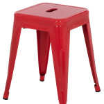 ΣΚΑΜΠΟ ΜΕΤΑΛΛΙΚΟ MELITA HM0096.44 ΣΕ ΚΟΚΚΙΝΟ ΧΡΩΜΑ 39x39x46Υεκ.