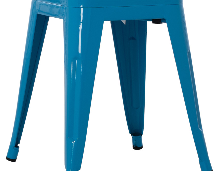ΣΚΑΜΠΟ ΜΕΤΑΛΛΙΚΟ MELITA HM0096.48 ΣΕ ΜΠΛΕ ΧΡΩΜΑ 39x39x46Υεκ.
