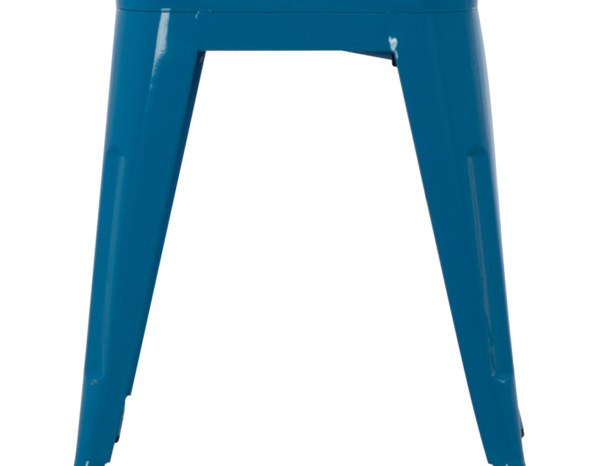 ΣΚΑΜΠΟ ΜΕΤΑΛΛΙΚΟ MELITA HM0096.48 ΣΕ ΜΠΛΕ ΧΡΩΜΑ 39x39x46Υεκ.