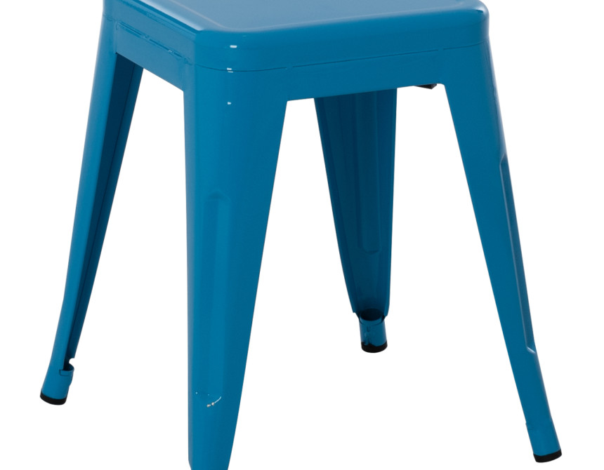 ΣΚΑΜΠΟ ΜΕΤΑΛΛΙΚΟ MELITA HM0096.48 ΣΕ ΜΠΛΕ ΧΡΩΜΑ 39x39x46Υεκ.