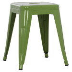 ΣΚΑΜΠΟ ΜΕΤΑΛΛΙΚΟ MELITA HM0096.53 ΣΕ LIGHT OLIVE GREEN ΧΡΩΜΑ 39x39x46Υεκ.