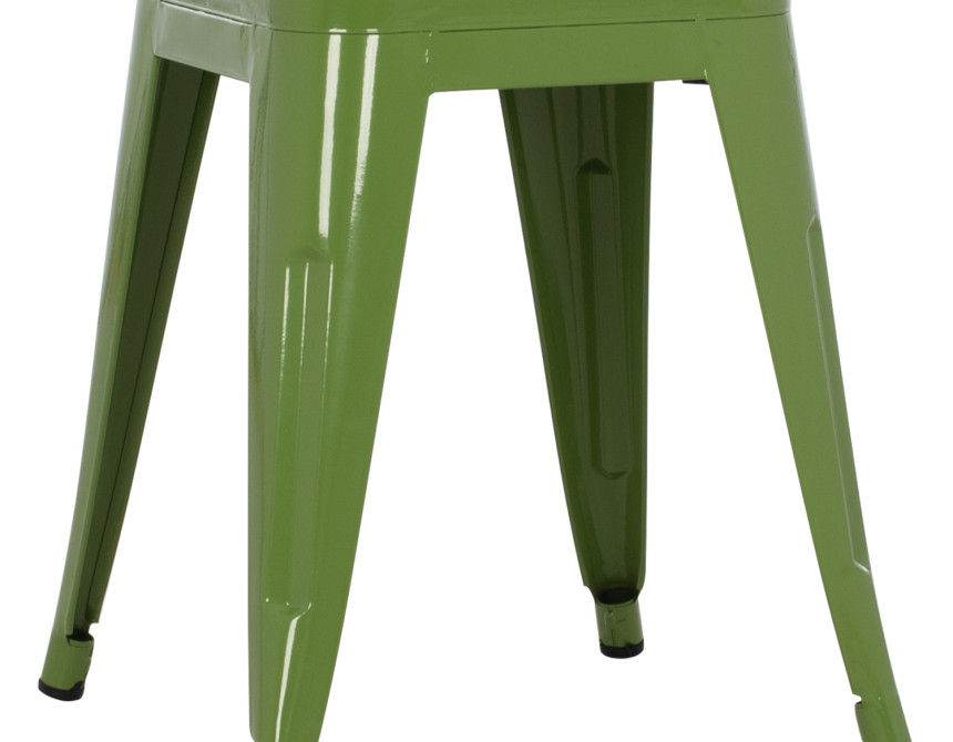 ΣΚΑΜΠΟ ΜΕΤΑΛΛΙΚΟ MELITA HM0096.53 ΣΕ LIGHT OLIVE GREEN ΧΡΩΜΑ 39x39x46Υεκ.