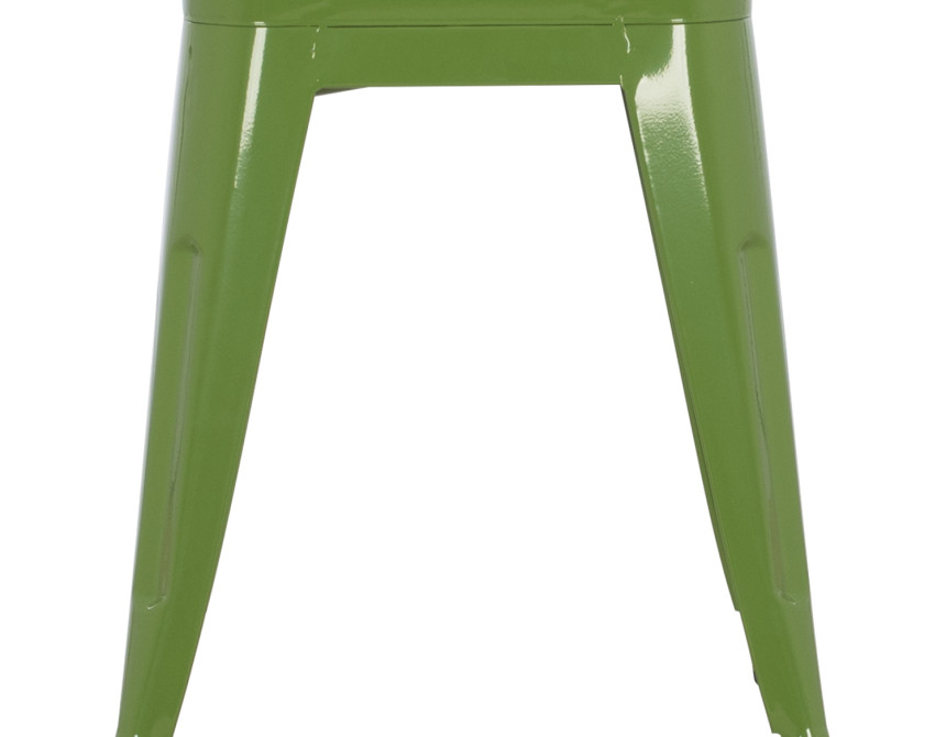 ΣΚΑΜΠΟ ΜΕΤΑΛΛΙΚΟ MELITA HM0096.53 ΣΕ LIGHT OLIVE GREEN ΧΡΩΜΑ 39x39x46Υεκ.