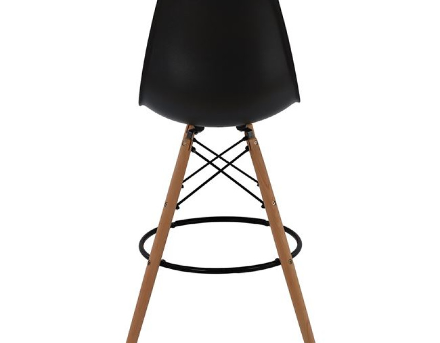 ΣΚΑΜΠΟ ΜΠΑΡ RENATA HM0173.02 ΜΑΥΡΟ 47x50x108Υ εκ.