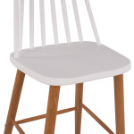 ΣΚΑΜΠΟ ΜΠΑΡ HM8459.01 VANESSA ΣΕ ΛΕΥΚΟ ΧΡΩΜΑ 43x49x107 εκ.