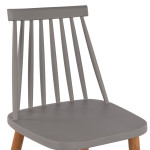 ΣΚΑΜΠΟ ΜΠΑΡ HM8459.10 VANESSA ΣΕ ΓΚΡΙ ΧΡΩΜΑ 43x49x107 εκ.