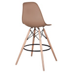 ΣΚΑΜΠΟ ΜΠΑΡ RENATA HM0173.45 ΚΑΠΟΥΤΣΙΝΟ 58x56x107Υ εκ.