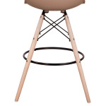 ΣΚΑΜΠΟ ΜΠΑΡ RENATA HM0173.45 ΚΑΠΟΥΤΣΙΝΟ 58x56x107Υ εκ.