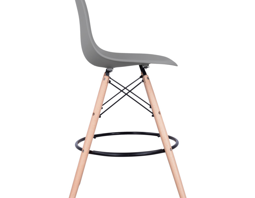 ΣΚΑΜΠΟ ΜΠΑΡ RENATA HM0173.10 ΓΚΡΙ 58x56x107Υ εκ.