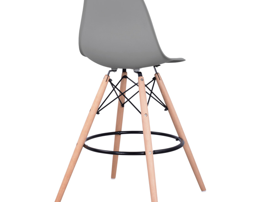ΣΚΑΜΠΟ ΜΠΑΡ RENATA HM0173.10 ΓΚΡΙ 58x56x107Υ εκ.