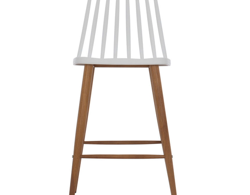 ΣΚΑΜΠΟ ΜΠΑΡ VANESSA HM9300.01 ΛΕΥΚΟ ΜΕΣΑΙΟΥ ΥΨΟΥΣ 43x45x97Υεκ.
