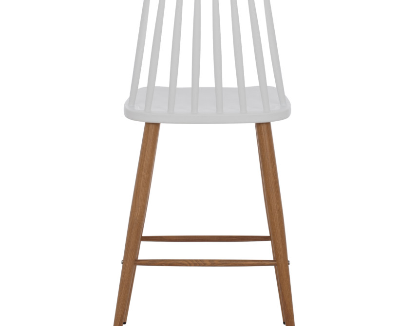 ΣΚΑΜΠΟ ΜΠΑΡ VANESSA HM9300.01 ΛΕΥΚΟ ΜΕΣΑΙΟΥ ΥΨΟΥΣ 43x45x97Υεκ.