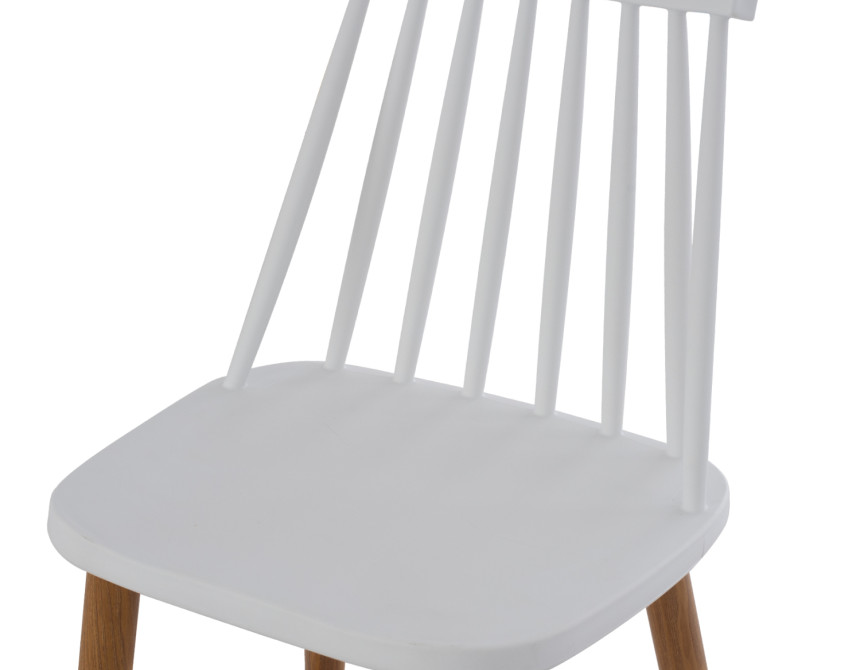 ΣΚΑΜΠΟ ΜΠΑΡ VANESSA HM9300.01 ΛΕΥΚΟ ΜΕΣΑΙΟΥ ΥΨΟΥΣ 43x45x97Υεκ.