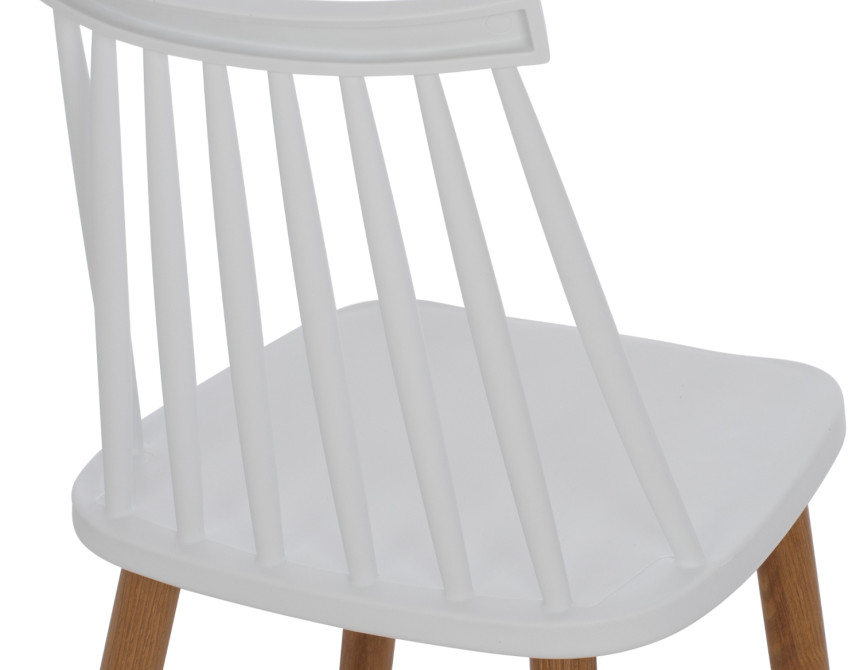 ΣΚΑΜΠΟ ΜΠΑΡ VANESSA HM9300.01 ΛΕΥΚΟ ΜΕΣΑΙΟΥ ΥΨΟΥΣ 43x45x97Υεκ.