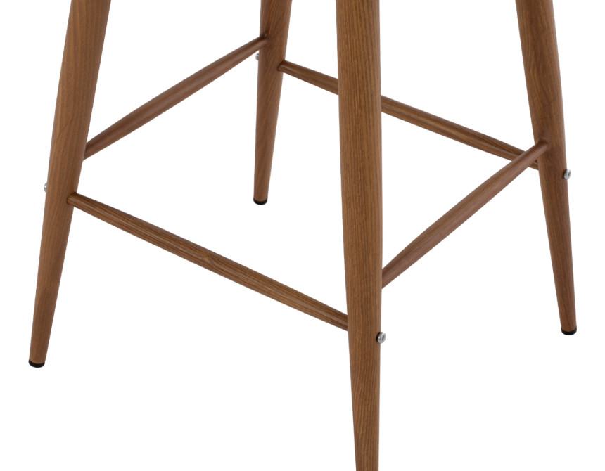 ΣΚΑΜΠΟ ΜΠΑΡ VANESSA ΜΑΥΡΟ ΜΕΣΑΙΟΥ ΥΨΟΥΣ HM9300.02  43x45x97Υεκ.