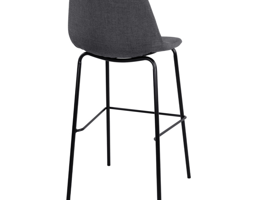 ΣΚΑΜΠΟ VINCENT HM9298.10 ΜΕΣΑΙΟΥ ΥΨΟΥΣ ΓΚΡΙ  ΜΕ ΜΕΤΑΛΛΙΚΑ ΠΟΔΙΑ 47x51x96 εκ.