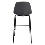 ΣΚΑΜΠΟ VINCENT HM9298.10 ΜΕΣΑΙΟΥ ΥΨΟΥΣ ΓΚΡΙ  ΜΕ ΜΕΤΑΛΛΙΚΑ ΠΟΔΙΑ 47x51x96 εκ.