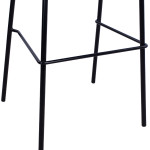 ΣΚΑΜΠΟ VINCENT HM9298.10 ΜΕΣΑΙΟΥ ΥΨΟΥΣ ΓΚΡΙ  ΜΕ ΜΕΤΑΛΛΙΚΑ ΠΟΔΙΑ 47x51x96 εκ.