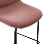 ΣΚΑΜΠΟ VINCENT HM9298.12 ΜΕΣ. ΥΨΟΥΣ ΣΑΠΙΟ ΜΗΛΟ ΒΕΛΟΥΔΟ ΜΕ ΜΕΤΑΛΛΙΚΑ ΠΟΔΙΑ 47x51x96 εκ.