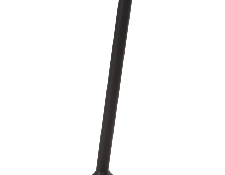 ΠΟΛΥΘΡΟΝΑ ΤΥΠΟΥ ΦΩΛΙΑ ΜΕΤΑΛΛΙΚΗ ALLEGRA HM5458.12 ΜΕ WICKER-ΜΑΥΡΟ 73x78x88Υεκ.