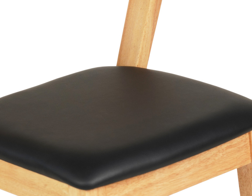 ΣΚΑΜΠΟ ΜΠΑΡ NAMI HM9952.01 RUBBERWOOD ΣΕ ΟΑΚ-ΜΑΥΡΟ PU 47,5x59x102,5Υεκ.