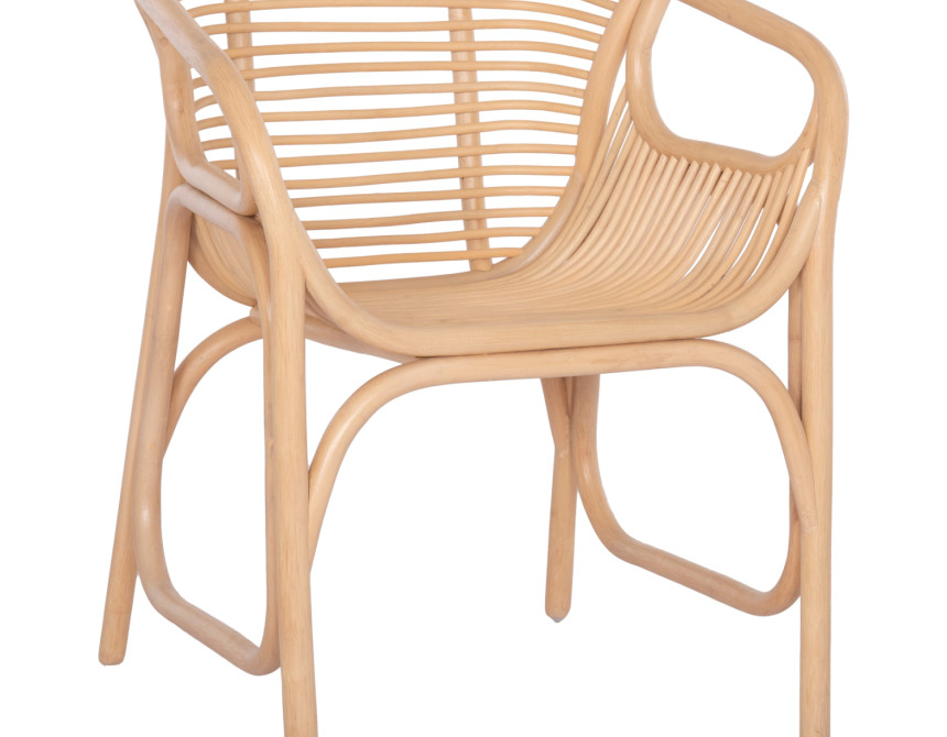 ΠΟΛΥΘΡΟΝΑ MEL ΕΣΩΤΕΡΚΩΝ ΧΩΡΩΝ HM9954.01 ΦΥΣΙΚΟ RATTAN 62x57,5x79,5Υεκ.