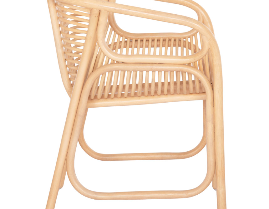 ΠΟΛΥΘΡΟΝΑ MEL ΕΣΩΤΕΡΚΩΝ ΧΩΡΩΝ HM9954.01 ΦΥΣΙΚΟ RATTAN 62x57,5x79,5Υεκ.