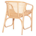 ΠΟΛΥΘΡΟΝΑ MEL ΕΣΩΤΕΡΚΩΝ ΧΩΡΩΝ HM9954.01 ΦΥΣΙΚΟ RATTAN 62x57,5x79,5Υεκ.