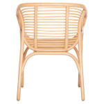 ΠΟΛΥΘΡΟΝΑ MEL ΕΣΩΤΕΡΚΩΝ ΧΩΡΩΝ HM9954.01 ΦΥΣΙΚΟ RATTAN 62x57,5x79,5Υεκ.