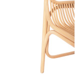 ΠΟΛΥΘΡΟΝΑ MEL ΕΣΩΤΕΡΚΩΝ ΧΩΡΩΝ HM9954.01 ΦΥΣΙΚΟ RATTAN 62x57,5x79,5Υεκ.