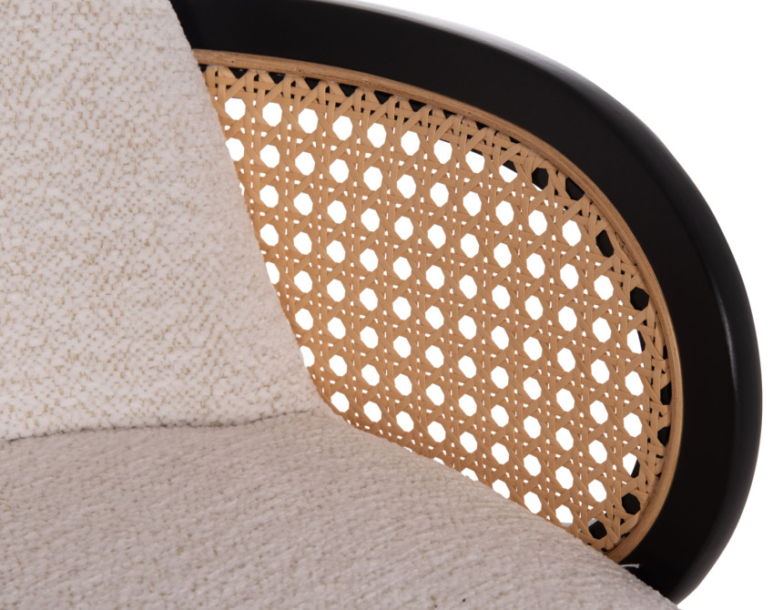 ΣΚΑΜΠΟ ΜΠΑΡ ΠΕΡΙΣΤΡΕΦΟΜΕΝΟ BECKER HM18251.02 PLYWOOD ΜΑΥΡΟ--ΕΚΡΟΥ ΥΦΑΣΜΑ 50x52x100Υ