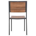 ΚΑΡΕΚΛΑ ΑΛΟΥΜΙΝΙΟΥ SAGA HM6063.02 ΣΚΟΥΡΟ ΓΚΡΙ ΜΕ POLYWOOD 46x52x86Υεκ.