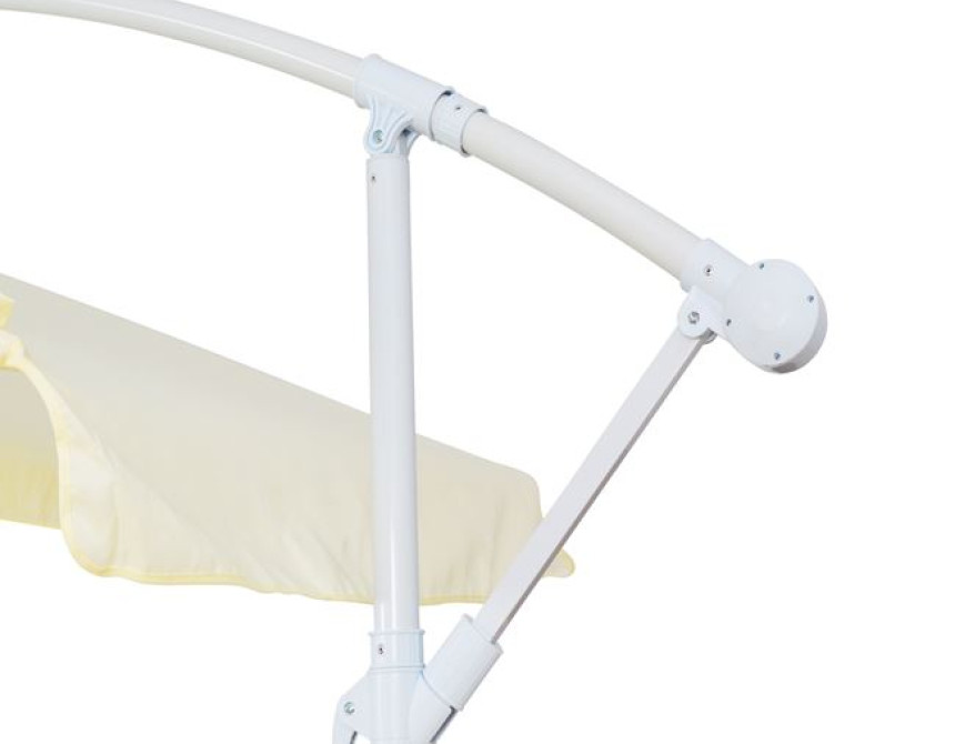 ΟΜΠΡΕΛΑ ΚΡΕΜΑΣΤΗ NOBLE Φ300x237cm. ΣΤΡΟΓΓΥΛΗ ΣΕ ΒΑΣΗ ΜΕ 4 ΠΟΔΙΑ HM6008
