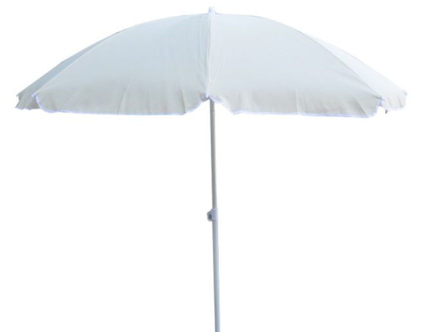 ΟΜΠΡΕΛΑ ΘΑΛΑΣΣΗΣ RANDALL 2.20μ HM6015.01 ΛΕΥΚΗ 8 ΑΚΤΙΝΕΣ FIBERGLASS