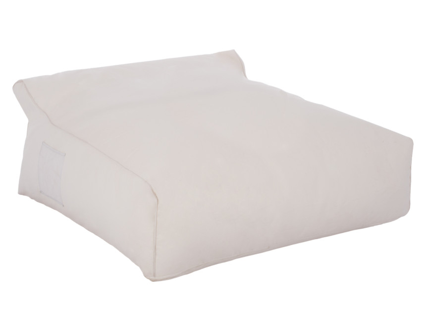 ΠΟΥΦ YAMIN 2ΑΤΟΜΩΝ ΜΕ TEXTILENE 600gr/m2 2X1 ΛΕΥΚΟ HM5773.11 140x140x40-60Υεκ.