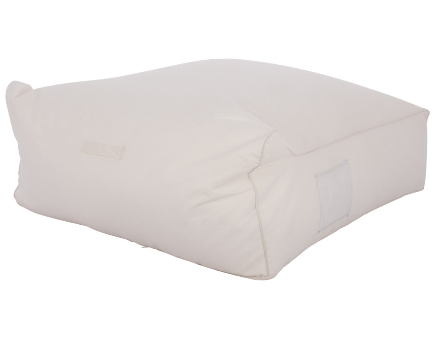 ΠΟΥΦ YAMIN 2ΑΤΟΜΩΝ ΜΕ TEXTILENE 600gr/m2 2X1 ΛΕΥΚΟ HM5773.11 140x140x40-60Υεκ.