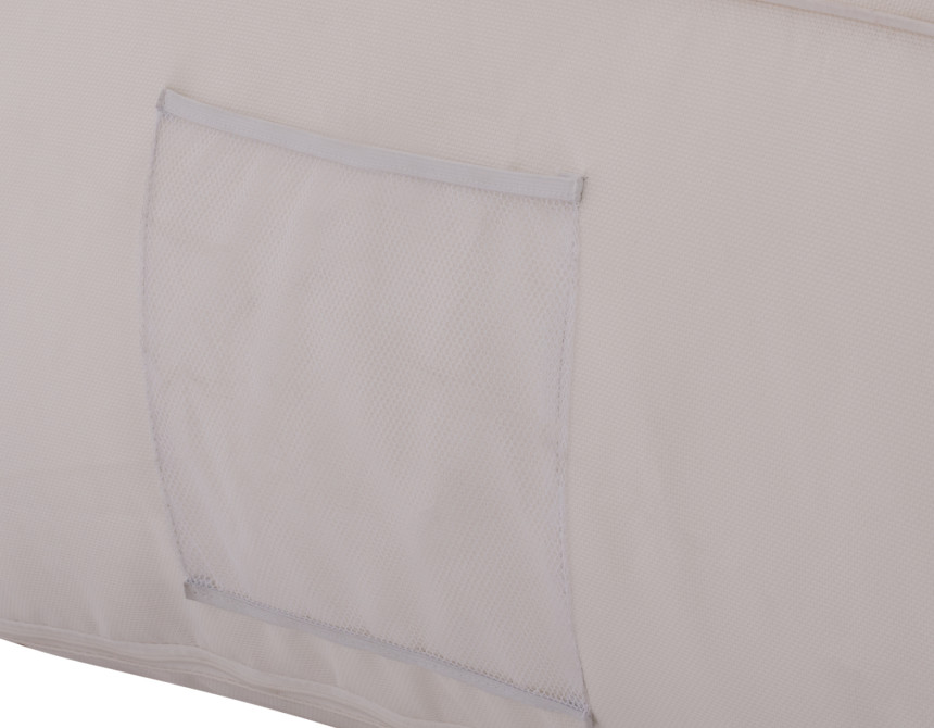 ΠΟΥΦ YAMIN 2ΑΤΟΜΩΝ ΜΕ TEXTILENE 600gr/m2 2X1 ΛΕΥΚΟ HM5773.11 140x140x40-60Υεκ.