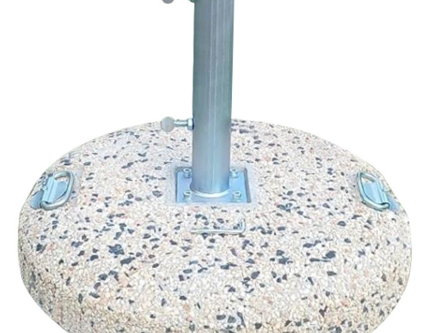 ΒΑΣΗ ΟΜΠΡΕΛΑΣ ΨΗΦΙΔΑ 50KG PREMIUM ΜΕ ΧΕΡΟΥΛΙΑ HM5476.50P ΜΕ ΣΩΛΗΝΑ ΔΙΑΜΕΤΡΟΥ Φ62
