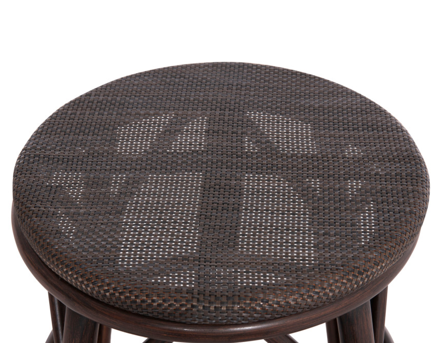 ΣΚΑΜΠΟ ΑΛΟΥΜΙΝΙΟΥ CHINO HM6285.01 BAMBOO LOOK ΚΑΦΕ-TEXTILENE ΚΑΦΕ Φ36x46Υεκ.