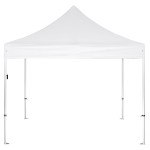 GAZEBO Β.ΤΥΠΟΥ CRESSEN HM6305 ΠΤΥΣΣΟΜ.-ΣΚΕΛΕΤΟΣ ΑΛΟΥΜ.ΑΣΗΜΙ-ΛΕΥΚΟ ΠΑΝΙ 3x3x3,4Yεκ