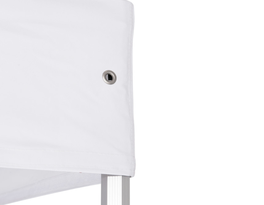 GAZEBO Β.ΤΥΠΟΥ CRESSEN HM6305 ΠΤΥΣΣΟΜ.-ΣΚΕΛΕΤΟΣ ΑΛΟΥΜ.ΑΣΗΜΙ-ΛΕΥΚΟ ΠΑΝΙ 3x3x3,4Yεκ