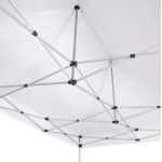 GAZEBO Β.ΤΥΠΟΥ CRESSEN HM6306 ΠΤΥΣΣΟΜ.-ΣΚΕΛΕΤΟΣ ΑΛΟΥΜ.ΑΣΗΜΙ-ΛΕΥΚΟ ΠΑΝΙ 3x4,5x3,4Yμ