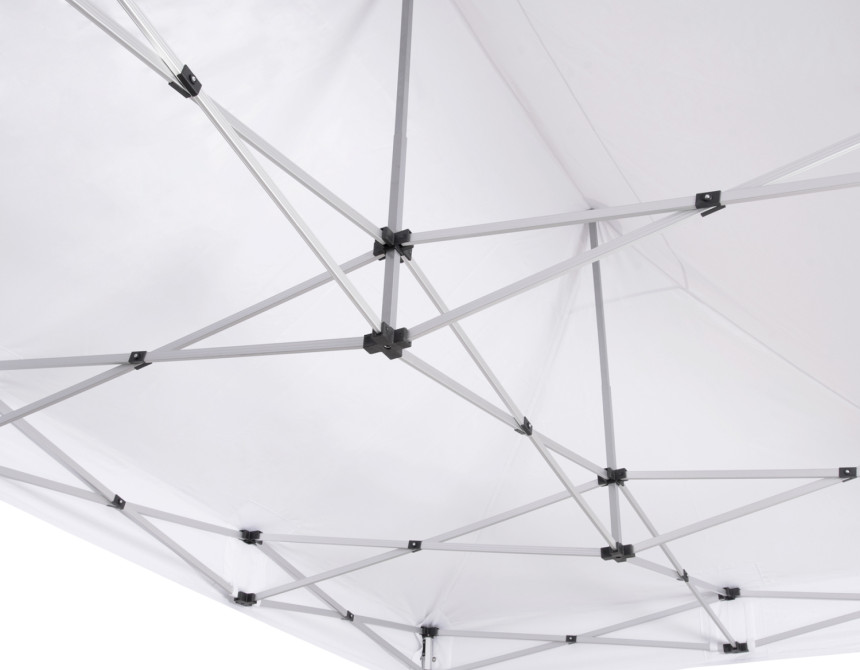 GAZEBO Β.ΤΥΠΟΥ CRESSEN HM6306 ΠΤΥΣΣΟΜ.-ΣΚΕΛΕΤΟΣ ΑΛΟΥΜ.ΑΣΗΜΙ-ΛΕΥΚΟ ΠΑΝΙ 3x4,5x3,4Yμ