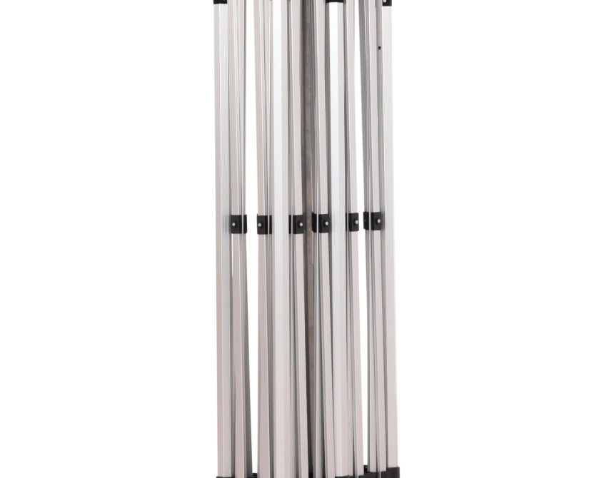 GAZEBO Β.ΤΥΠΟΥ CRESSEN HM6307 ΠΤΥΣΣΟΜ.-ΣΚΕΛΕΤΟΣ ΑΛΟΥΜ.ΑΣΗΜΙ-ΛΕΥΚΟ ΠΑΝΙ 3x6x3,4Yεκ