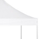 GAZEBO Β.ΤΥΠΟΥ CRESSEN HM6307 ΠΤΥΣΣΟΜ.-ΣΚΕΛΕΤΟΣ ΑΛΟΥΜ.ΑΣΗΜΙ-ΛΕΥΚΟ ΠΑΝΙ 3x6x3,4Yεκ