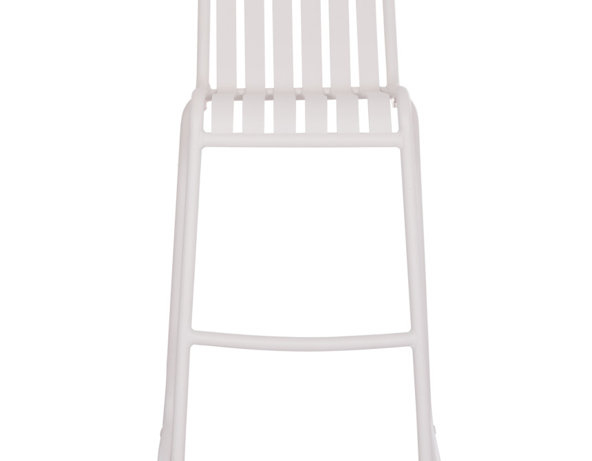 ΣΚΑΜΠΟ ΜΠΑΡ ΑΛΟΥΜΙΝΙΟΥ RACHEL HM6341.02 ΛΕΥΚΟ 47x56,5x98,5Υεκ.