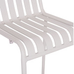 ΣΚΑΜΠΟ ΜΠΑΡ ΑΛΟΥΜΙΝΙΟΥ RACHEL HM6341.02 ΛΕΥΚΟ 47x56,5x98,5Υεκ.